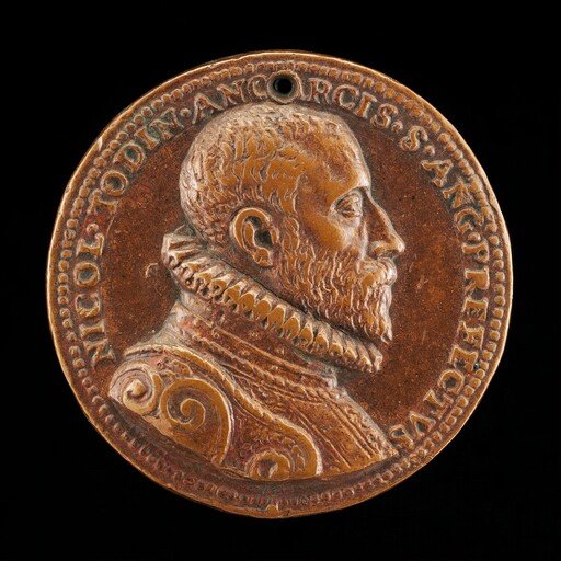 Niccolo Todini of Ancona, Captain of Castel Sant'Angelo, 1585-1591 [obverse]