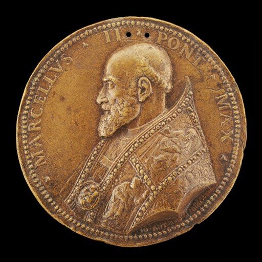 Marcellus II (Marcello Corvino, 1501-1555), Pope 1555 [obverse]