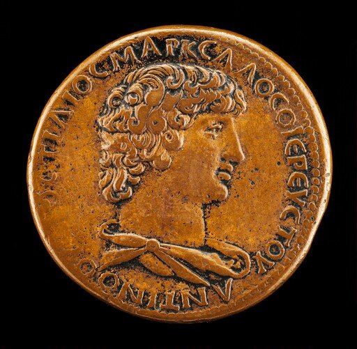 Antinous, died A.D. 130, Favorite of the Emperor Hadrian [obverse]