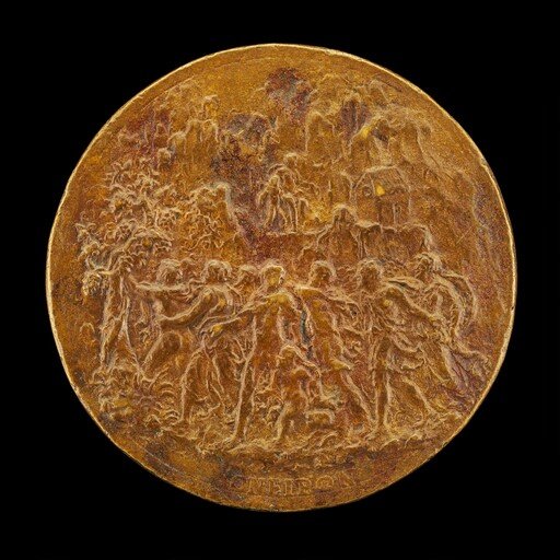Vision of People Approaching a Vine [reverse]