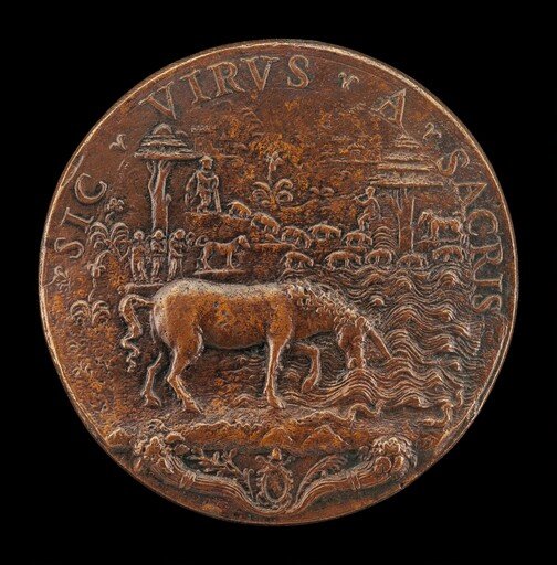 Unicorn in a Landscape [reverse]