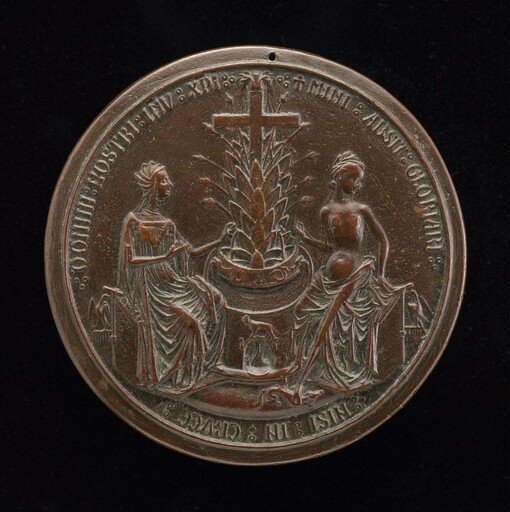 The Church and Paganism Beside the Fountain of Life [reverse]