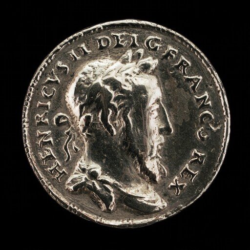 Henri II, 1519-1559, King of France 1547 [obverse]