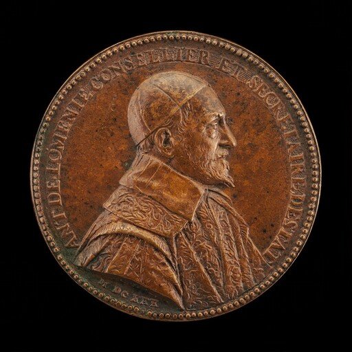Antoine de Loménie, 1560-1638, Counselor and Secretary of State 1606 [obverse]