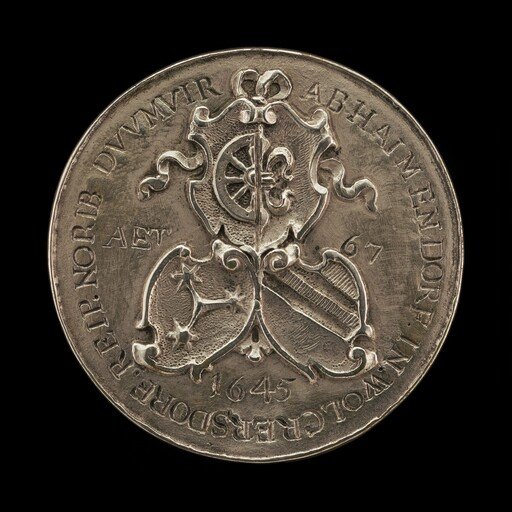 Shields of Fürer von Haimendorf and His Two Wives [reverse]