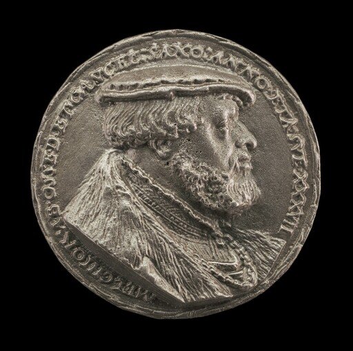 Melchior von Osse, 1506-1557, Chancellor of Saxony [obverse]