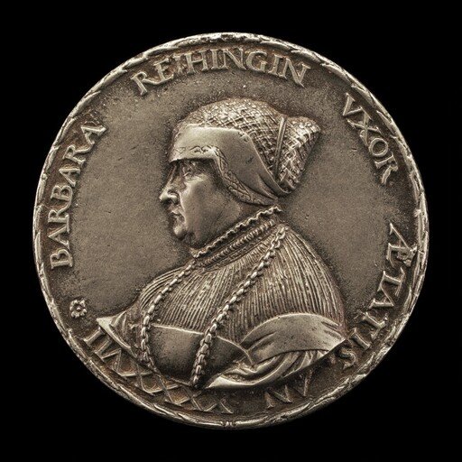 Barbara Reihing, 1491-1566, Wife of Georg Hermann 1512 [obverse]