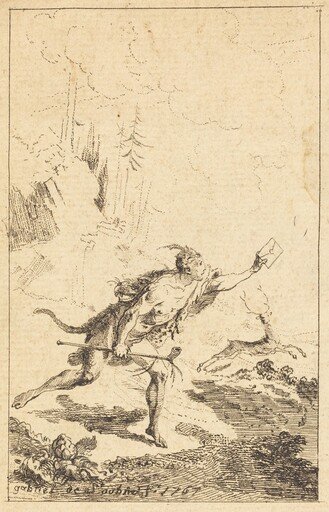 Envoy to M. de Saint-Denis by M. de Belle-Isle, Prisoner [left]