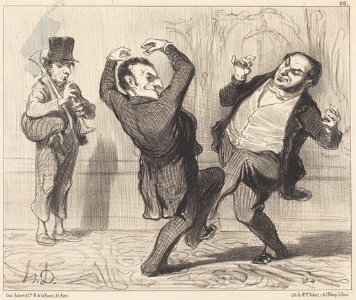 Attachés par leur grandeur au rivage de la Seine...