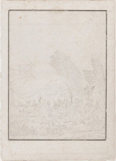 a) Noce de Village (Village Wedding); b) Noce de Village (Village Wedding)