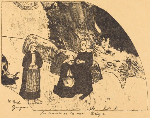 Dramas of the Sea, Brittany  (Les drames de la mer, Bretagne)