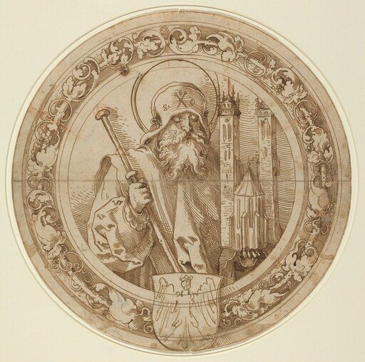 Saint Sebald Carrying the Model of His Church in Nuremberg