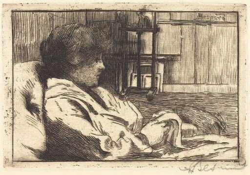 Woman Reading in the Studio (La Lecture dans l'atelier)