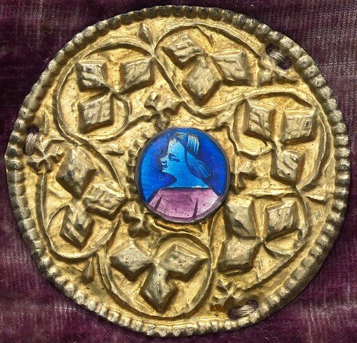 Costume Ornament with Profile Portrait