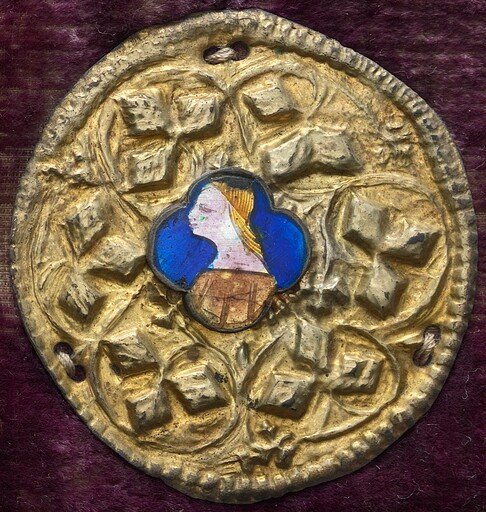 Costume Ornament with Profile Portrait