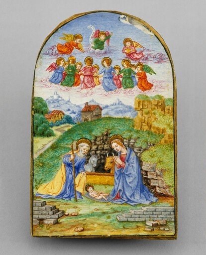 Pax with a Miniature of the Nativity