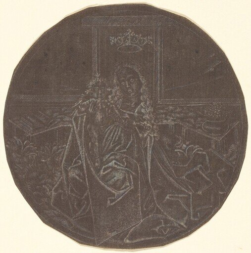 The Madonna and Child in a Garden