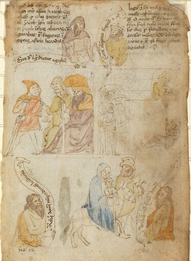 The Flight into Egypt [recto]