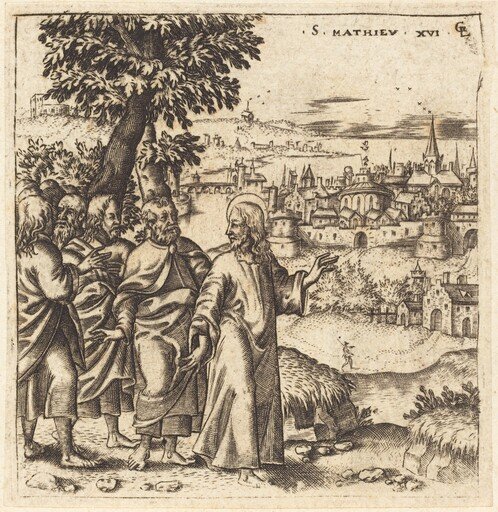 Christ Admonishes His Disciples