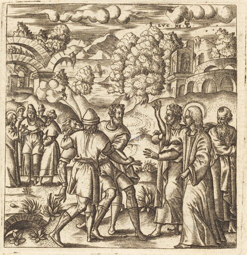 Christ Heals a Dumb Man