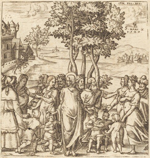 Christ Blesses the Children