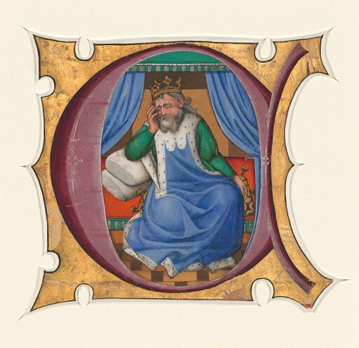 Initial C with David (King Saul?)