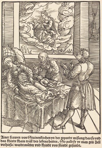 Ainer frawen von Stainerkirchen ...