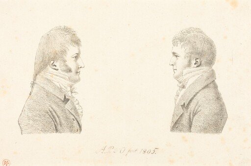 Self-Portrait and the Artist's Brother