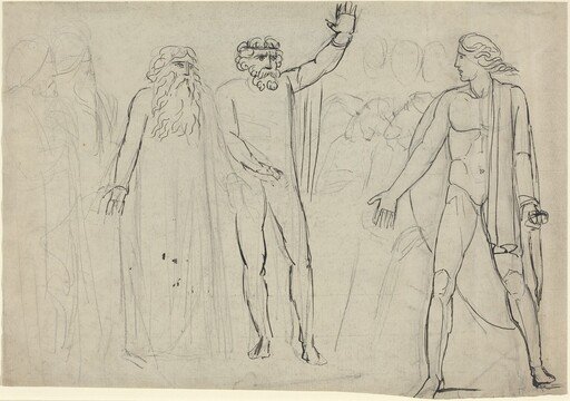 "And Saul Said unto David, Go, and the Lord be with Thee" [recto]