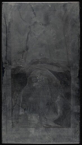 The Soul exploring the recesses of the Grave