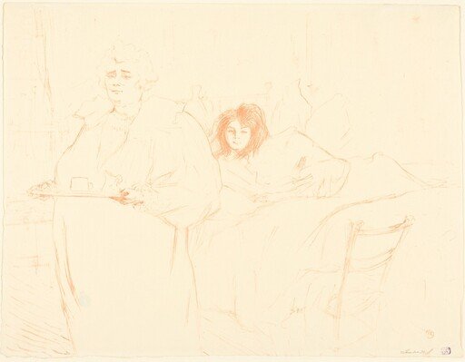 Woman with a Tray (Femme au plateau)