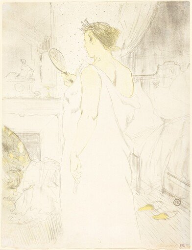 Woman at the Mirror (Femme à glace)