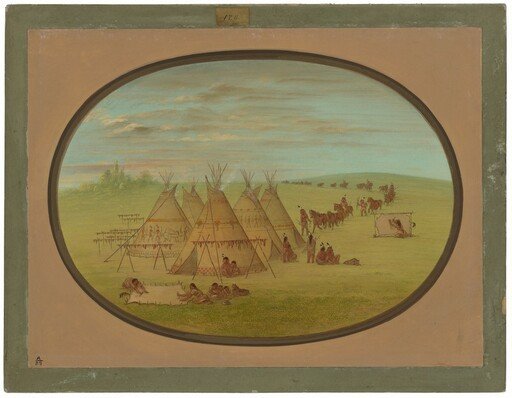 A Little Sioux Village