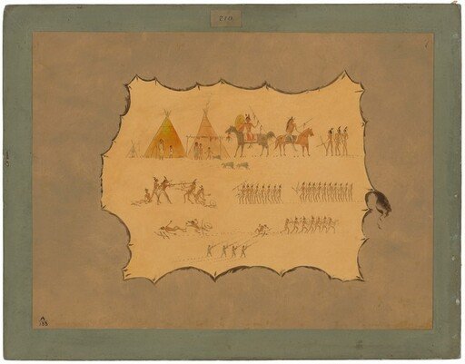 Facsimile of a Cheyenne Robe