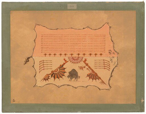Facsimile of an Omaha Robe