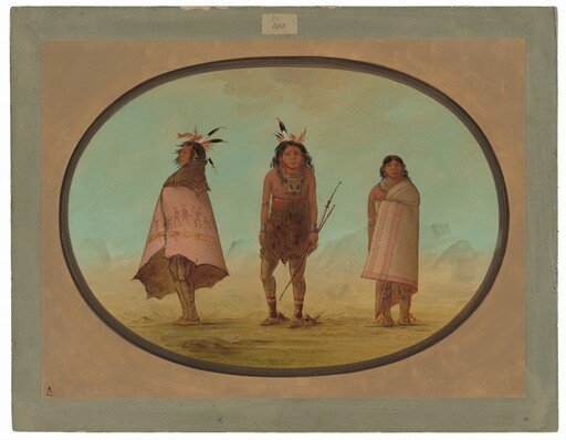 Yntah Medicine Man, a Warrior, and a Woman