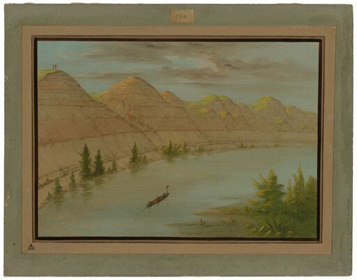 View in the "Grand Detour," Upper Missouri