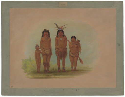 Four Sepibo Indians