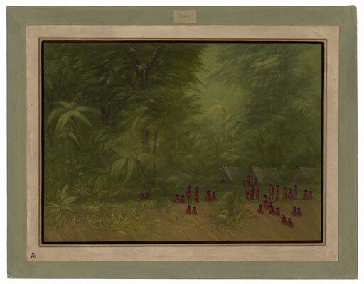 Indian Camp in the Forest