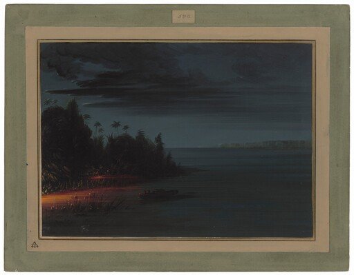 Spearing by Torchlight