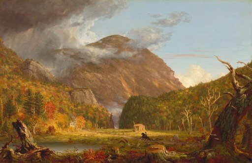 A View of the Mountain Pass Called the Notch of the White Mountains (Crawford Notch)