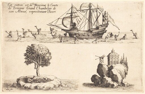 Entry of M. le Comte de Brionne, Grand Chamberlain of His Highness,Representing Jason