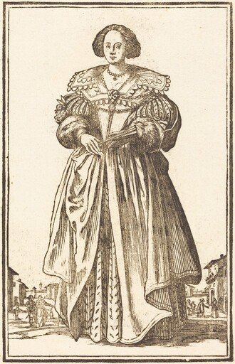 Noble Woman with Fan
