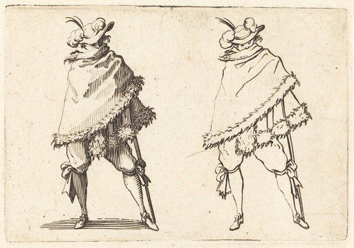 Man Wrapped in His Mantle
