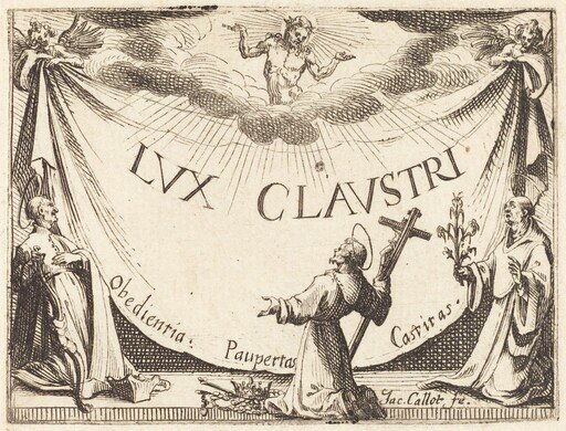 Frontispiece for "The Light of the Cloister"