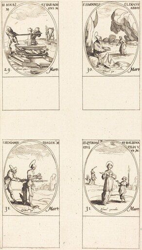 Sts. Jonas & Barachisius; St. John Climacus, Abbot; St. Benjamin; Sts. Quirinus & Bal