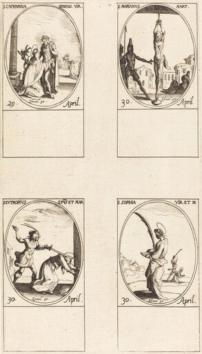 St. Catharine of Siena; St. Marian; St. Eutropius; St. Sophia