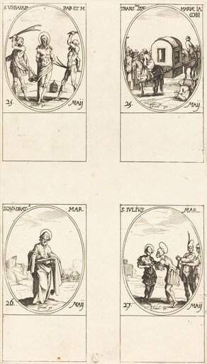 St. Urban; The Translation of St. Mary of James; St. Quadrat; St. Julius