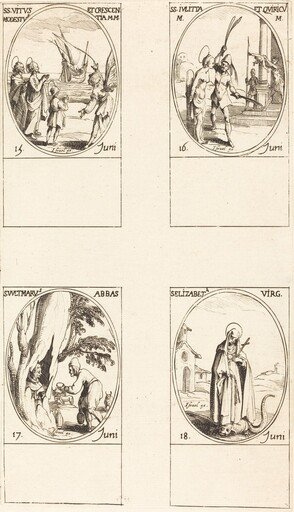 Sts. Vitus, Modestus, & Crescentia; Sts. Julitta & Quiricus; St. Avitus, Abbot; St. Elizabeth, Virgin