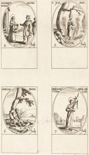St. Elizabeth of Portugal; St. Zoe; St. Isaiah, Prophet; St. Edelburge